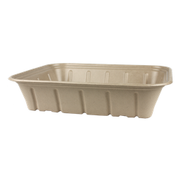 [CA-SC-120L-LF] 120 oz Half Size Fiber Catering Pan PLA