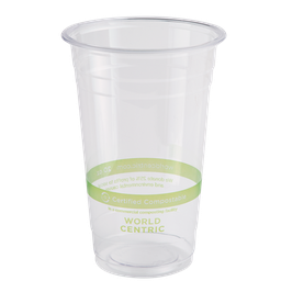 [CP-CS-20] 20 oz PLA Clear Plastic Cup