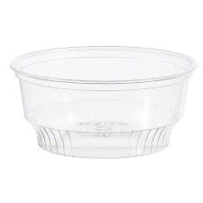 [SD5] Sundae Dish 5 oz Plastic Clear PET