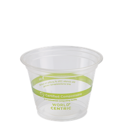 [CP-CS-6] 6 oz PLA Clear Plastic Cup