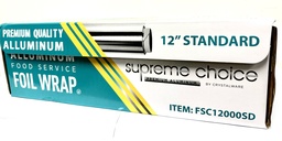 [12FOIL] 12" Standard Aluminum Foil Roll