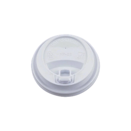 [PCLID1216W] Lid Dome White Hotpack button lock