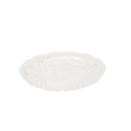 [PT0800.CL-SPEC] 8.5" Prisms Crystal Platter Tray