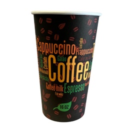 [PHC162050-CD] 16 oz Hot Cup Coffee Design