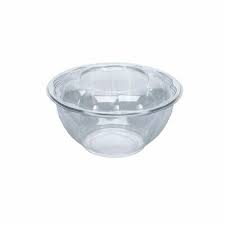 [PTSB24-D175] 24 oz Clear Swirl Bowl Combo PET